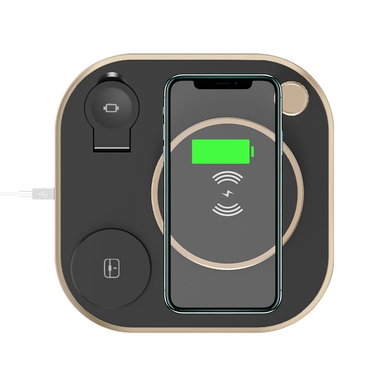 

X3 15W 3 in 1 Wireless Charger, Basic (Black)