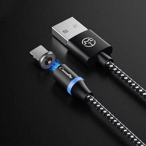 

CaseMe Series 2 USB to 8 Pin Magnetic Charging Cable, Length: 1m (Black)