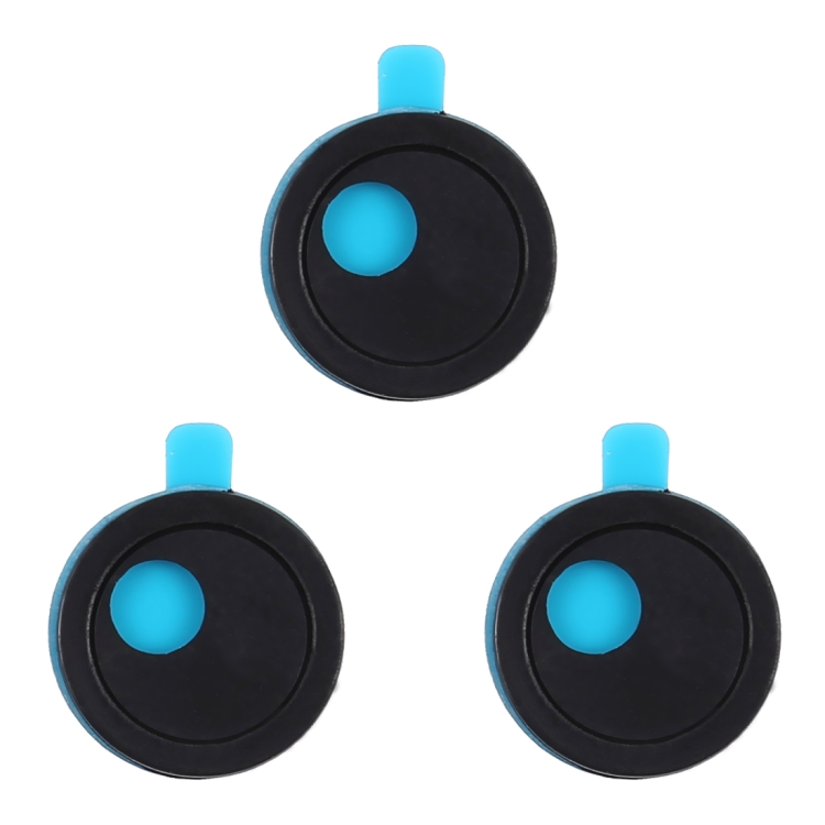 

3 PCS Round Appearance Universal Ultra-thin Design WebCam Cover Shutter Slider Camera Cover for Laptop / iPad / PC / Tablet / Cell Phones(Black)