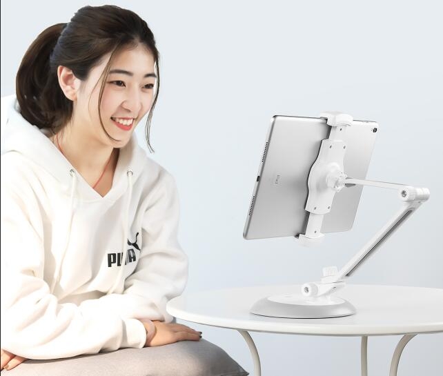 

ROCK RPH-0878 5 - 10.5 Inch Phones / Tablets Universal Adjustable Desktop Stand(Silver)