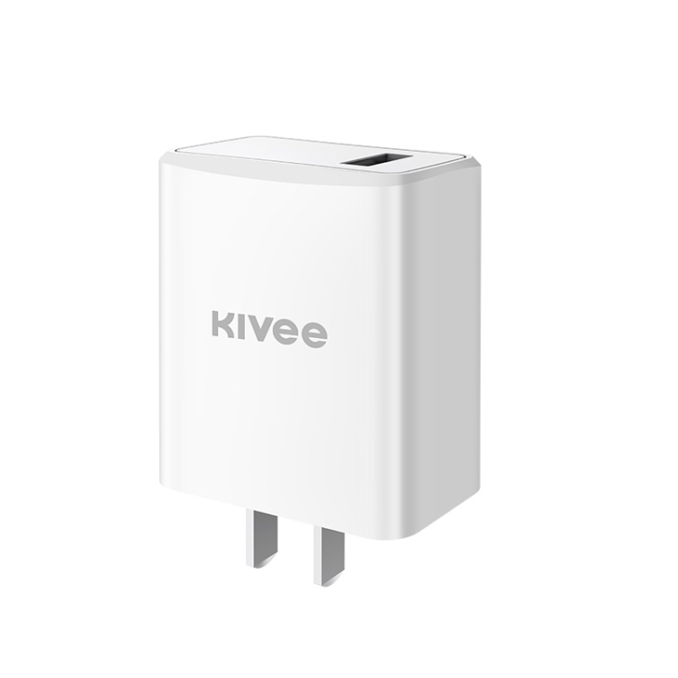 

KIVEE KV-AT22D 18W USB Travel Charger Power Adapter (White)