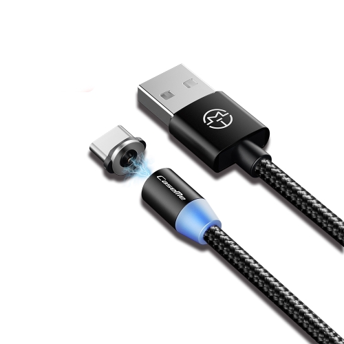 

CaseMe Type-C to USB Magnetic Charging Cable for Series 1, Length : 1m(Black)