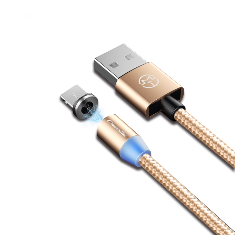 

CaseMe 8 Pin to USB Magnetic Charging Cable for Series 1, Length : 1m(Gold)