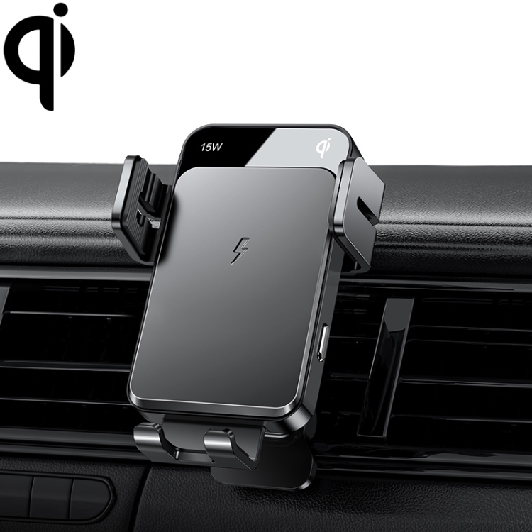 

JOYROOM JR-ZS219 Three-axis Car Air Outlet Wireless Charging Mobile Phone Bracket Holder (Black)