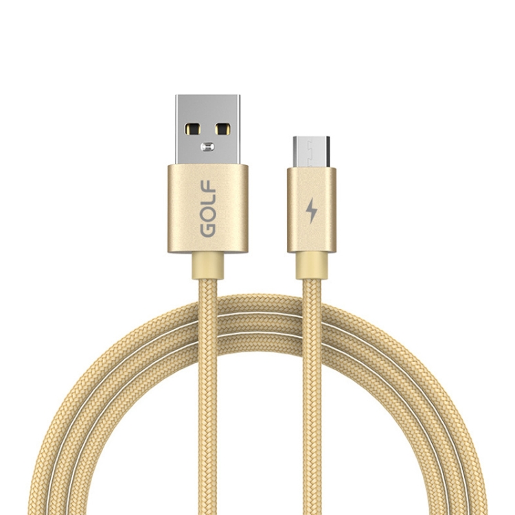 

GOLF GC-76M 5A Micro USB Alloy Fast Charging Cable, Length: 1m