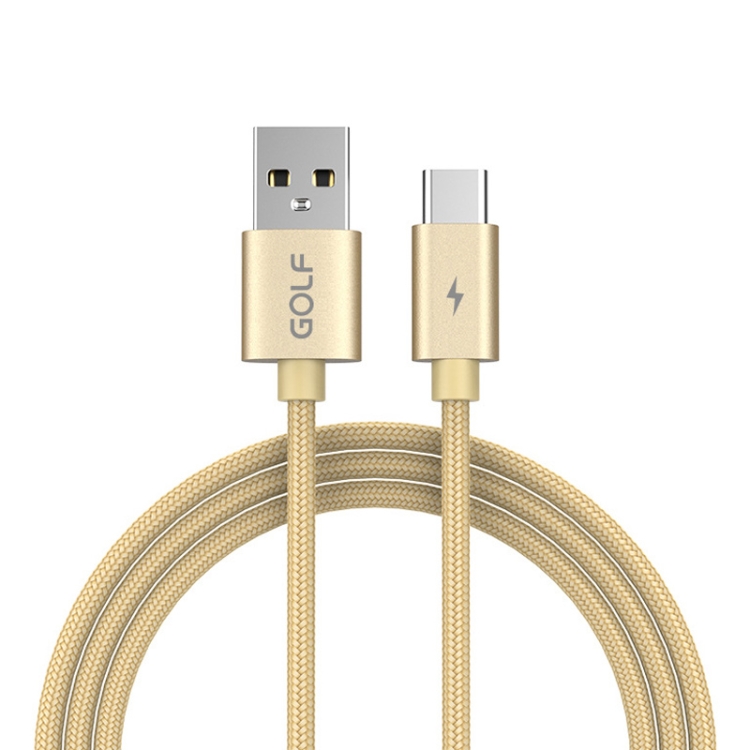 

GOLF GC-76T 5A Type-C / USB-C Alloy Fast Charging Cable, Length: 1m
