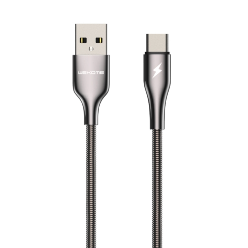 

WK WDC-114a 1m 3A King Kong Pro Series USB to USB-C / Type-C Data Sync Charging Cable(Tarnish)