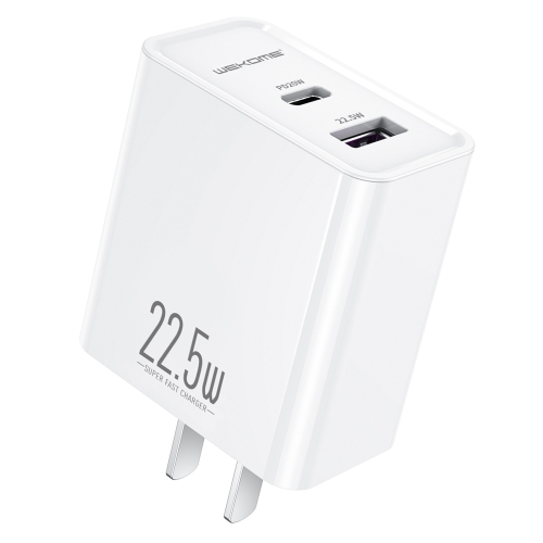 

WK WP-U121 King Kong Series USB+USB-C / Type-C Super Fast Charging Charger, CN Plug