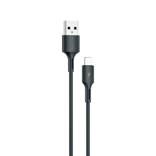 

WK WDC-136 USB to 8 Pin 3A Fast Charing Data Cable(Black)