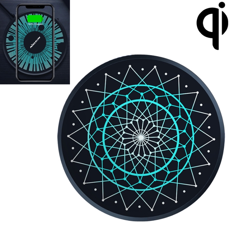 

NILLKIN MC045 15W PowerColor Fast Wireless charger with Three Different Light Modes