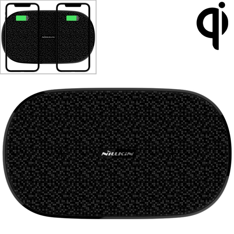 

NILLKIN 10W Double Shadows Dual Fast Wireless Charging Pad