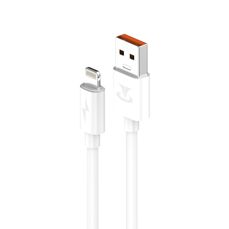 

Teclast 1.2m USB to 8 Pin Fast Charging Cable Data Cable(White)