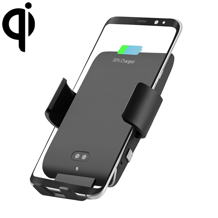 

C13 10W Car Wireless Charger for iPhone XR / XS Max / Galaxy S9+ / S9 / Huawei Mate 20 Pro and Other Qi-compatible Phone, Support Voice Control(Black)