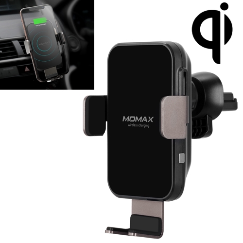 

Momax Car Air Outlet Automatic Induction Bracket Qi Standard Wireless Charger