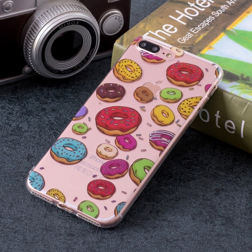 

Macaroon Pattern Soft TPU Case for iPhone 8 Plus & 7 Plus