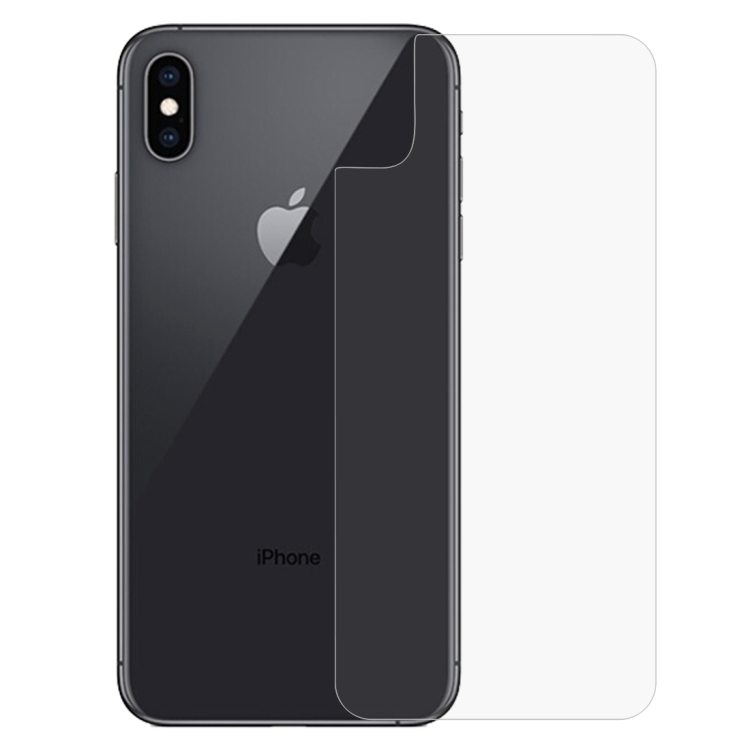 

0.1mm HD Straight Edge PET Back Protector for iPhone XS Max