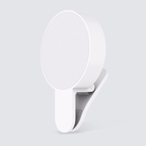 

Original Xiaomi Mijia Yuemi 3 Levels of Brightness 9-Led Beauty Clip Selfie Fill Light(White)