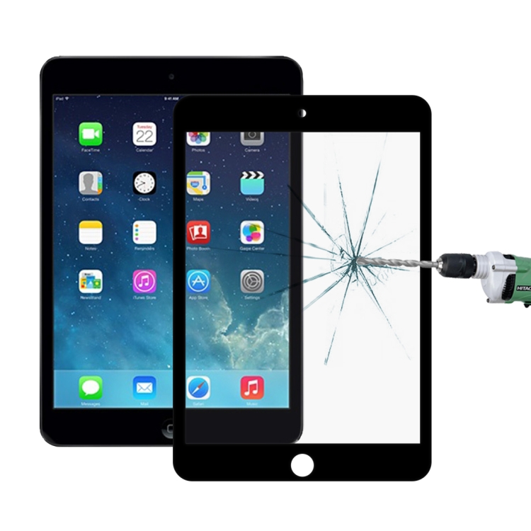 

9H 11D Explosion-proof Tempered Glass Film for iPad Mini 3 & 2 7.9 inch (Black)