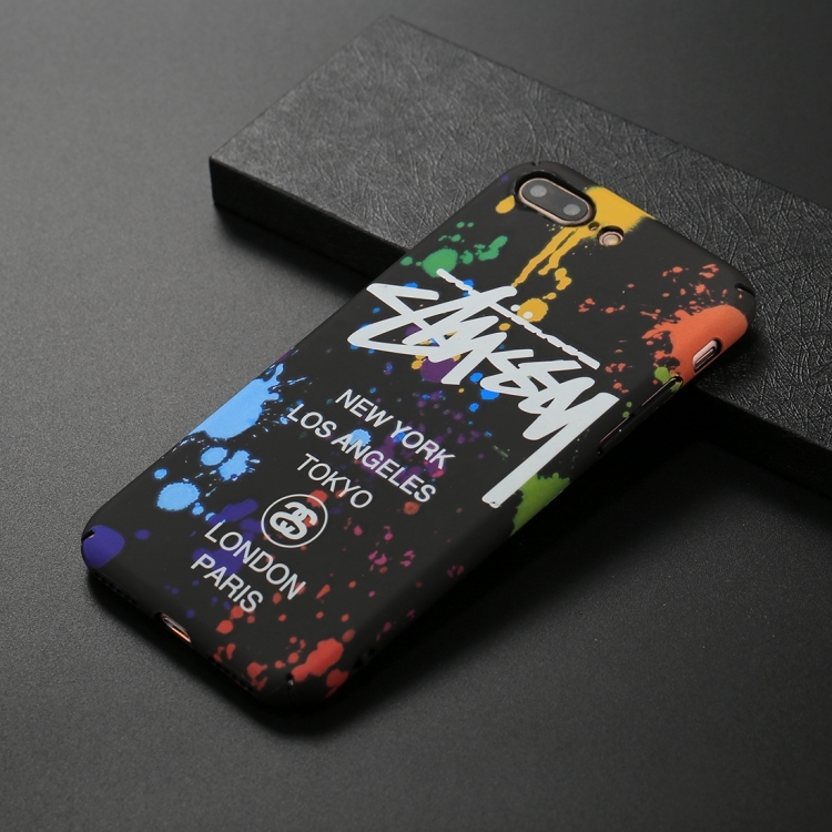 

For iPhone 8 Plus & 7 Plus Paint Pattern Luminous Protective Back Cover Case
