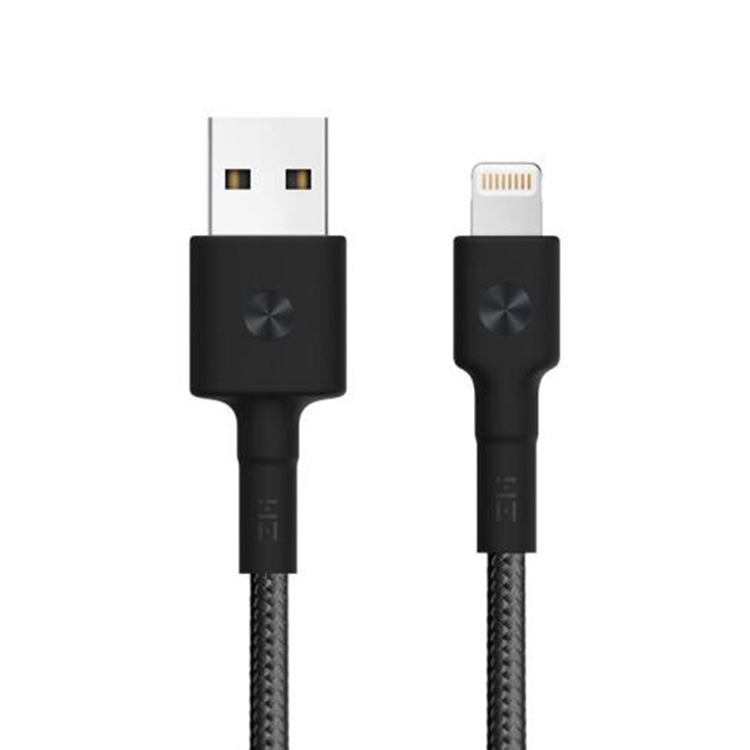 

Original XIAOMI MFI Certificated Braided 1m ZMI 8 Pin to USB Data Cable Charge Cord, For iPhone 5/5s/5c, 6/6s/6 plus, 7/7 plus, and ipad Series