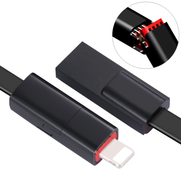

1.5m USB to 8 Pin Repairable Charging & Sync Data Cable, For iPhone XR / iPhone XS MAX / iPhone X & XS / iPhone 8 & 8 Plus / iPhone 7 & 7 Plus / iPhone 6 & 6s & 6 Plus & 6s Plus / iPad(Black)