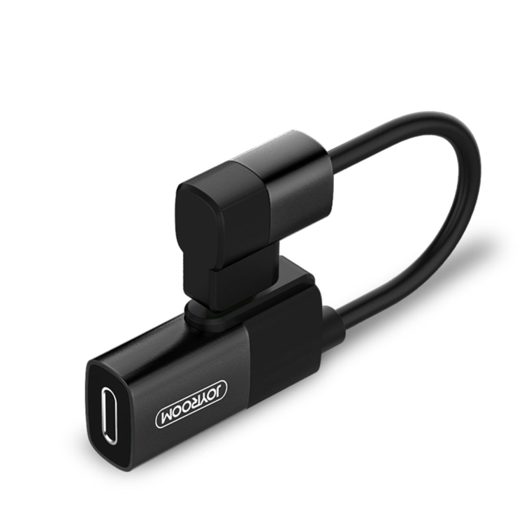

JOYROOM S-M362 2 in1 Charging / Listening 8 Pin Audio Converter, For iPhone XR / iPhone XS MAX / iPhone X & XS / iPhone 8 & 8 Plus / iPhone 7 & 7 Plus / iPhone 6 & 6s & 6 Plus & 6s Plus / iPad(Black)