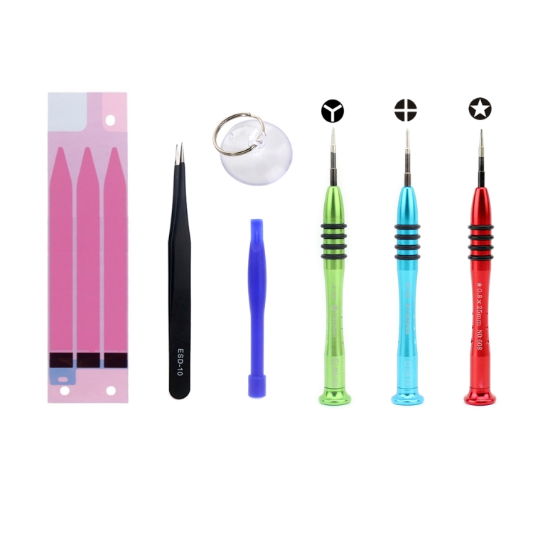 

JIAFA JF-8163 7 in 1 Battery Repair Tool Set for iPhone 8 Plus