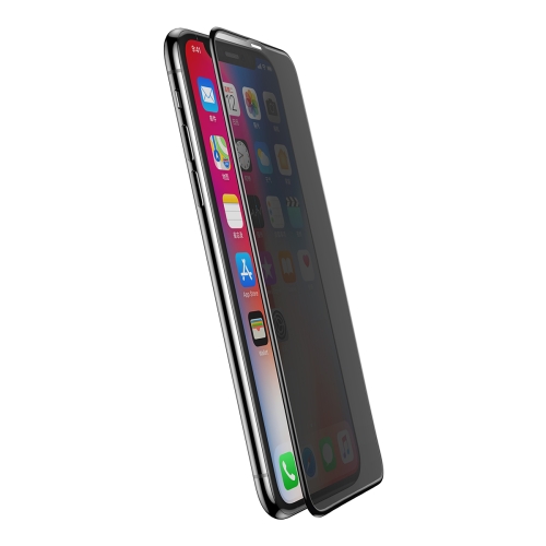 

Baseus 0.3mm Privacy Anti-glare Curved Full Screen Tempered Glass Film for iPhone XS Max (Black)