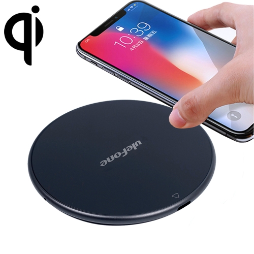 

[HK Stock] Ulefone UF002 Round 10W Fast Charging Qi Wireless Charger Pad, For iPhone, Galaxy, Huawei, Xiaomi, LG, HTC and Other Smart Phones(Black)
