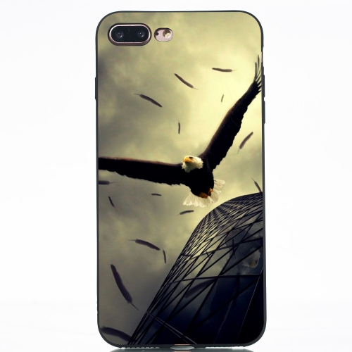 

Eagle Painted Pattern Soft TPU Case for iPhone 8 Plus & 7 Plus