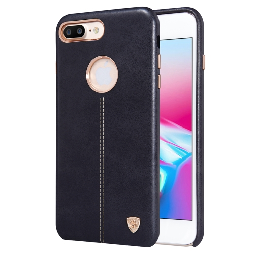 

NILLKIN Englon Case for iPhone 8 Plus Business Style Crazy Horse Leather Surface Protective Case(Black)