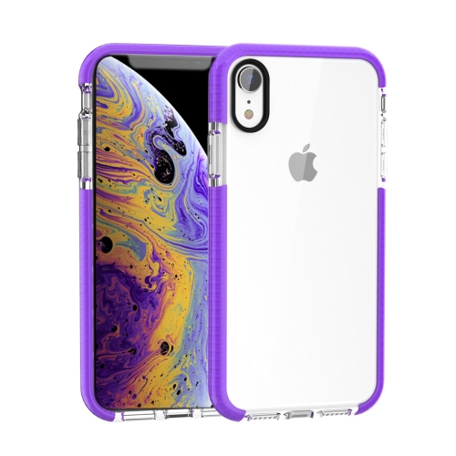 

Highly Transparent Soft TPU Case for iPhone X / XS(Purple)