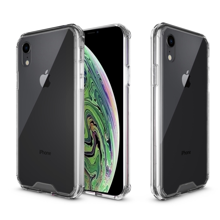 

Acrylic + TPU Shockproof Transparent Armor Case for iPhone X / XS (Transparent)