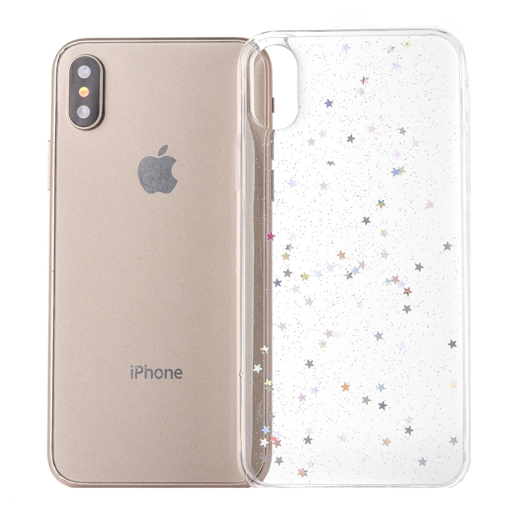 

Epoxy Sky Pattern Soft Case For iPhone XS Max 6.5 inch(Transparent Sequin)