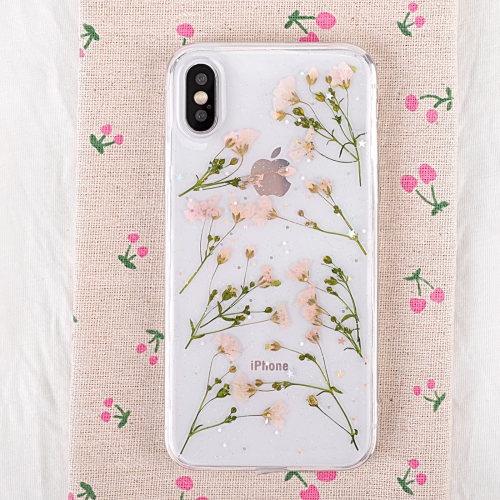 

Floral Pattern Soft Case For iPhone XS Max 6.5 inch(Pink)
