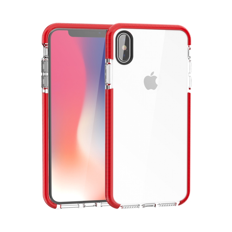 

Highly Transparent Soft TPU Case for iPhone XS Max (Red)