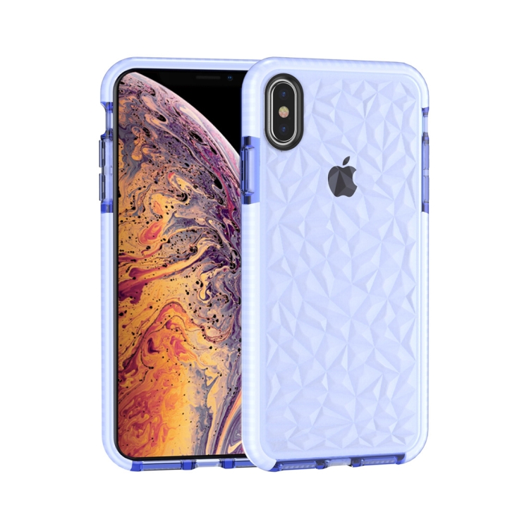 

Diamond Texture TPU Case for iPhone XS Max(Blue)