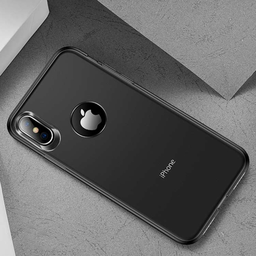 

TOTUDESIGN Frosted TPU Case for iPhone XS Max 6.5 inch (Black)