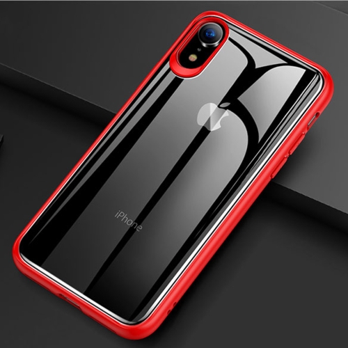 

TOTUDESIGN Ultra-thin TPU + PC + Mirror Case for iPhone XS Max (Red)