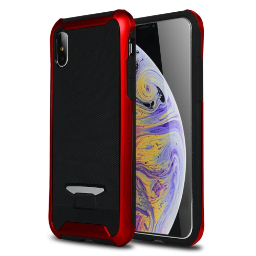 

Bumblebee TPU + PC Granule Texture Protective Back Cover Case for iPhone XS Max(Red)