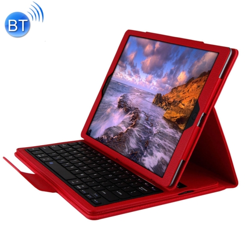 

IP081 For iPad Pro 12.9 inch (2017) / iPad Pro 12.9 inch (2015) Separable Litchi Texture Horizontal Flip Leather Tablet Case + Bluetooth Keyboard with Holder(Red)