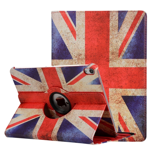 

British Flag Pattern Horizontal Flip Leather Case for iPad Pro 11 inch 2018, with 360 Degrees Rotating Holder