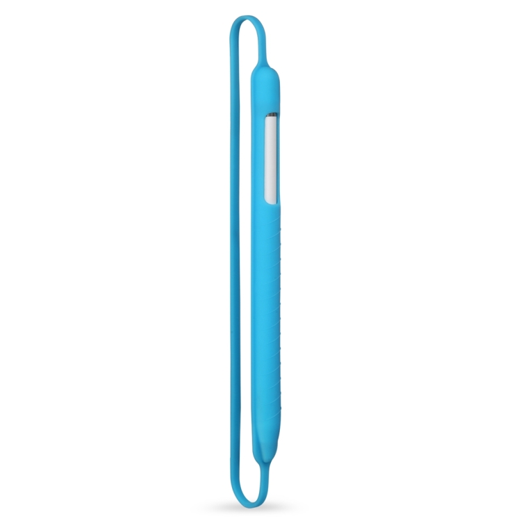 

Apple Pencil Shockproof Soft Silicone Protective Cap Holder Sleeve Pouch Cover for iPad Pro 9.7 / 10.5 / 11 / 12.9 Pencil Accessories (Blue)