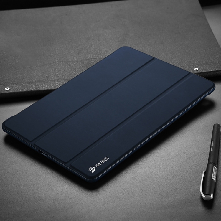 

DUX DUCIS Skin Pro Series Horizontal Flip PU + PC Leather Case for iPad Air 2019 & iPad Pro 10.5, with Three-folding Holder(Blue)
