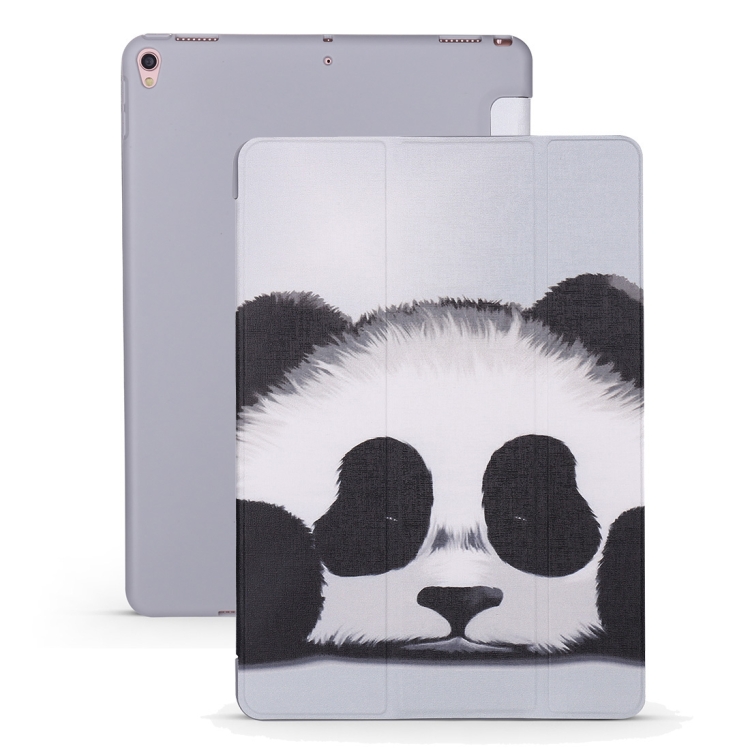 

Panda Pattern Horizontal Flip PU Leather Case for iPad Air 2019 / Pro 10.5 inch, with Three-folding Holder & Honeycomb TPU Cover