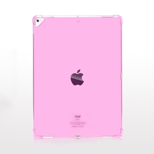 

Highly Transparent TPU Full Thicken Corners Shockproof Protective Case for iPad Pro 12.9 (2017) & (2015) (Pink)