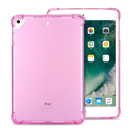 

Highly Transparent TPU Full Thicken Corners Shockproof Protective Case for iPad Pro 12.9 (2018) (Pink)