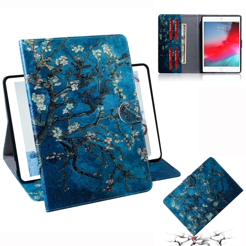 

Apricot Blossom Pattern Horizontal Flip Leather Case for iPad Mini (2019) / 4 / 3 / 2 / 1, with Holder & Card Slot & Wallet