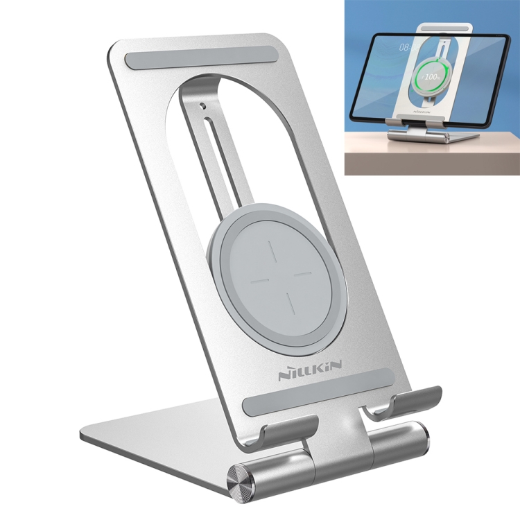 

NILLKIN PowerHold Tablet Wireless Charging Stand (Silver)