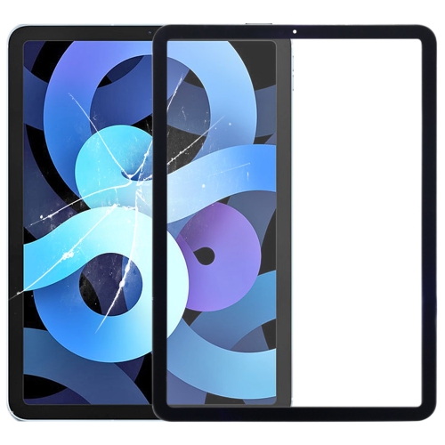 

Front Screen Outer Glass Lens for Apple iPad Air (2020) 10.9 inch / A2316(Black)